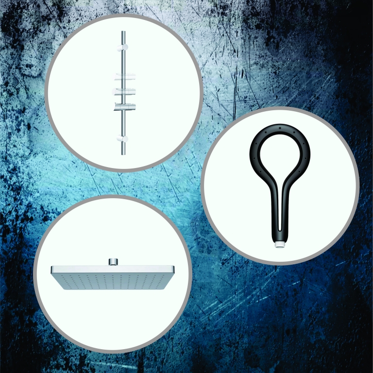 Prhe, držala za prhe in konzole